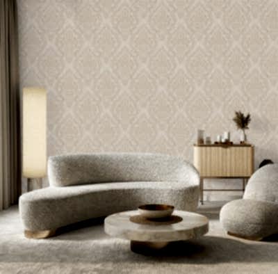 1405 Series | Vintage Throne Design Wallpaper